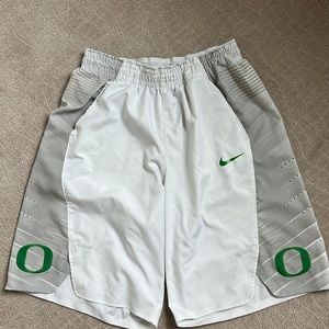 White Nike Oregon Dri-fit Men’s Shorts